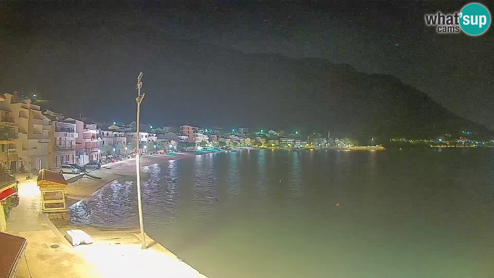 Web kamera Igrane – Središnja plaža