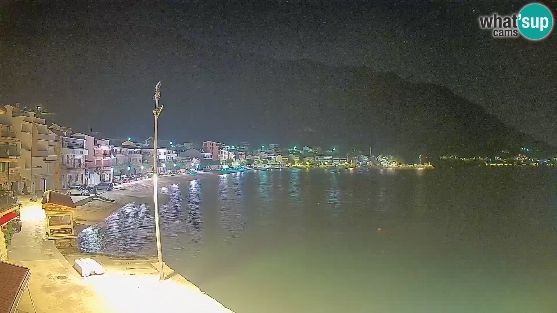 Spletna kamera Igrane – Osrednja plaža
