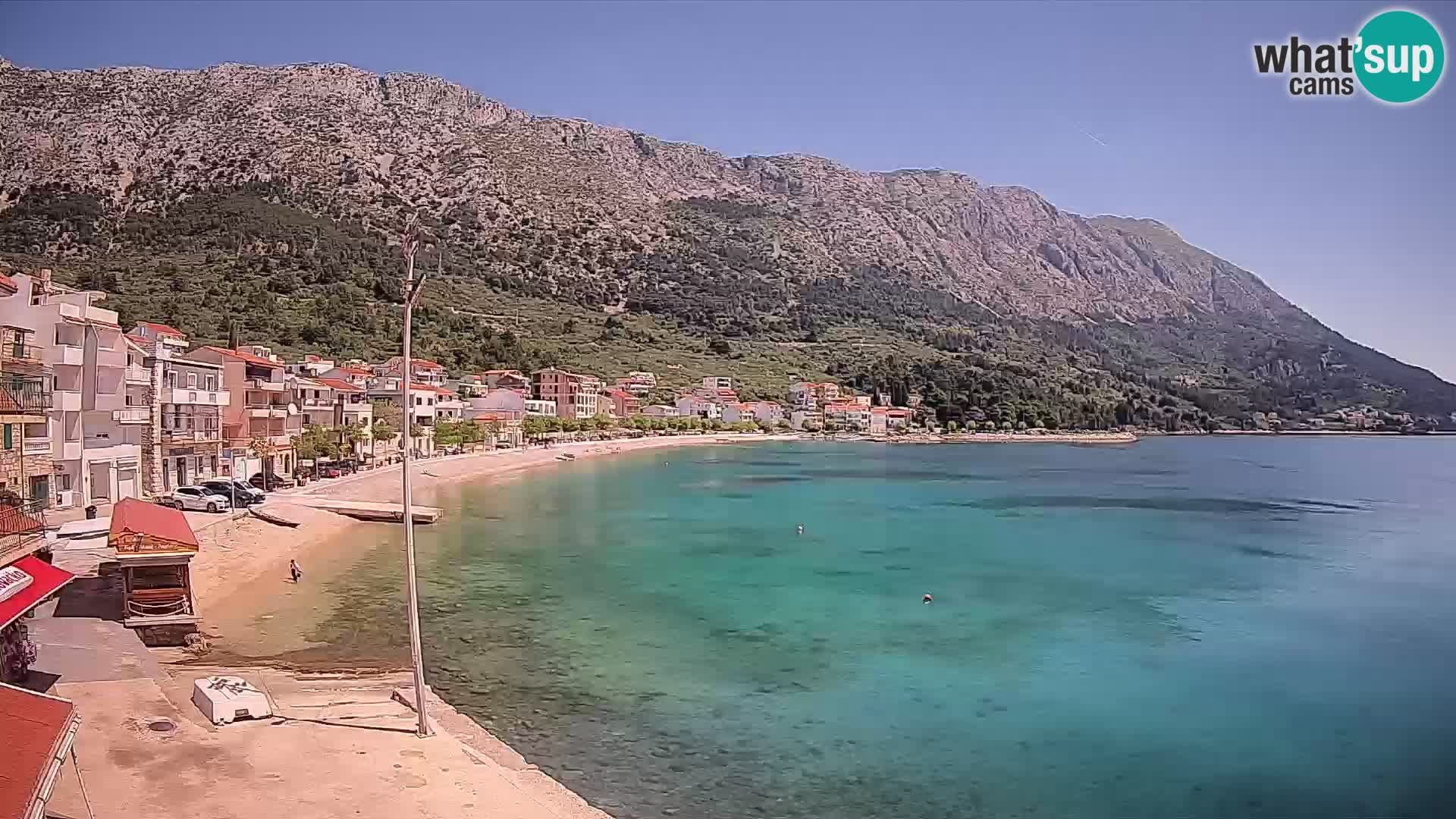 Spletna kamera Igrane – Osrednja plaža