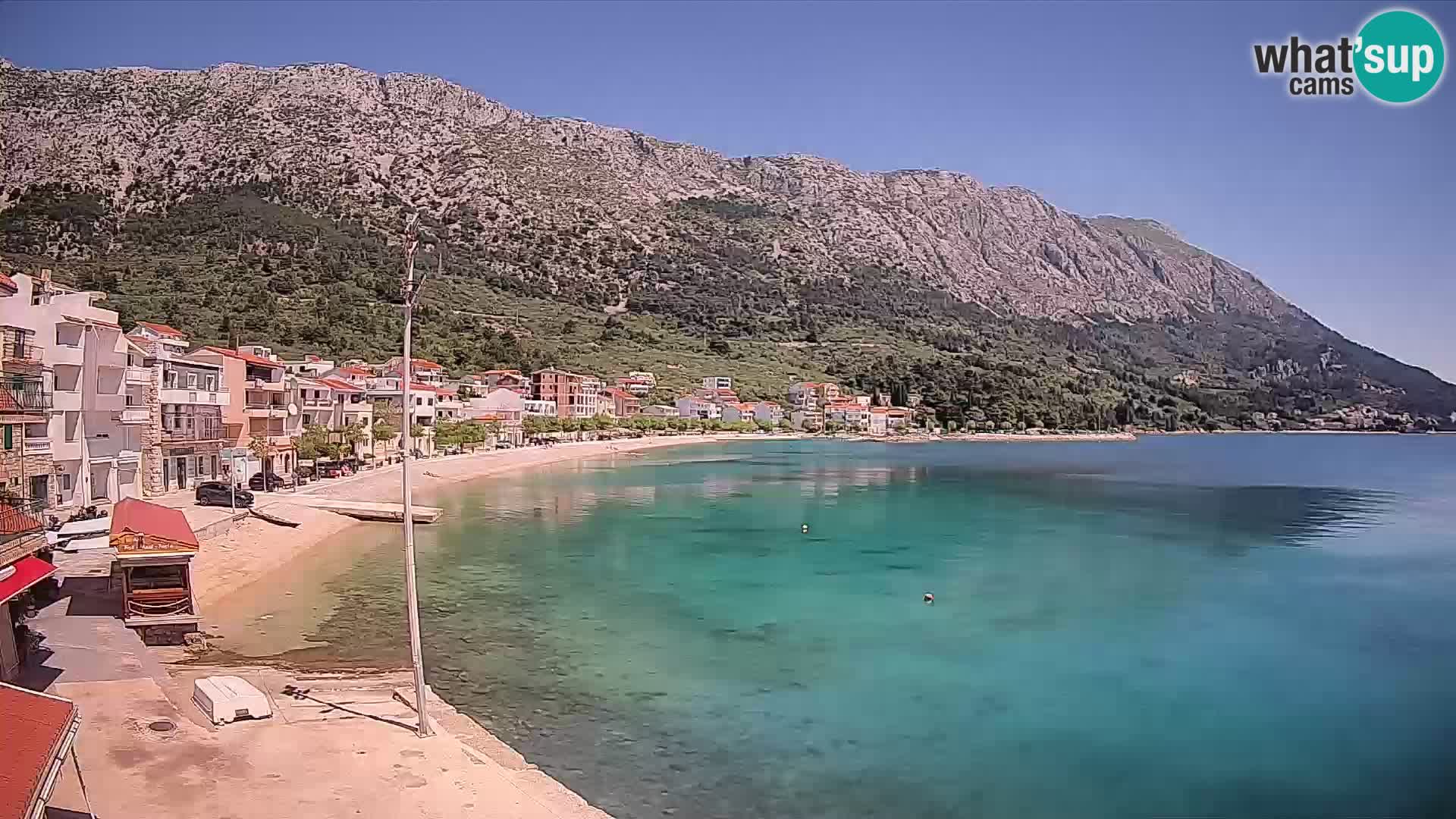 Web kamera Igrane – Središnja plaža