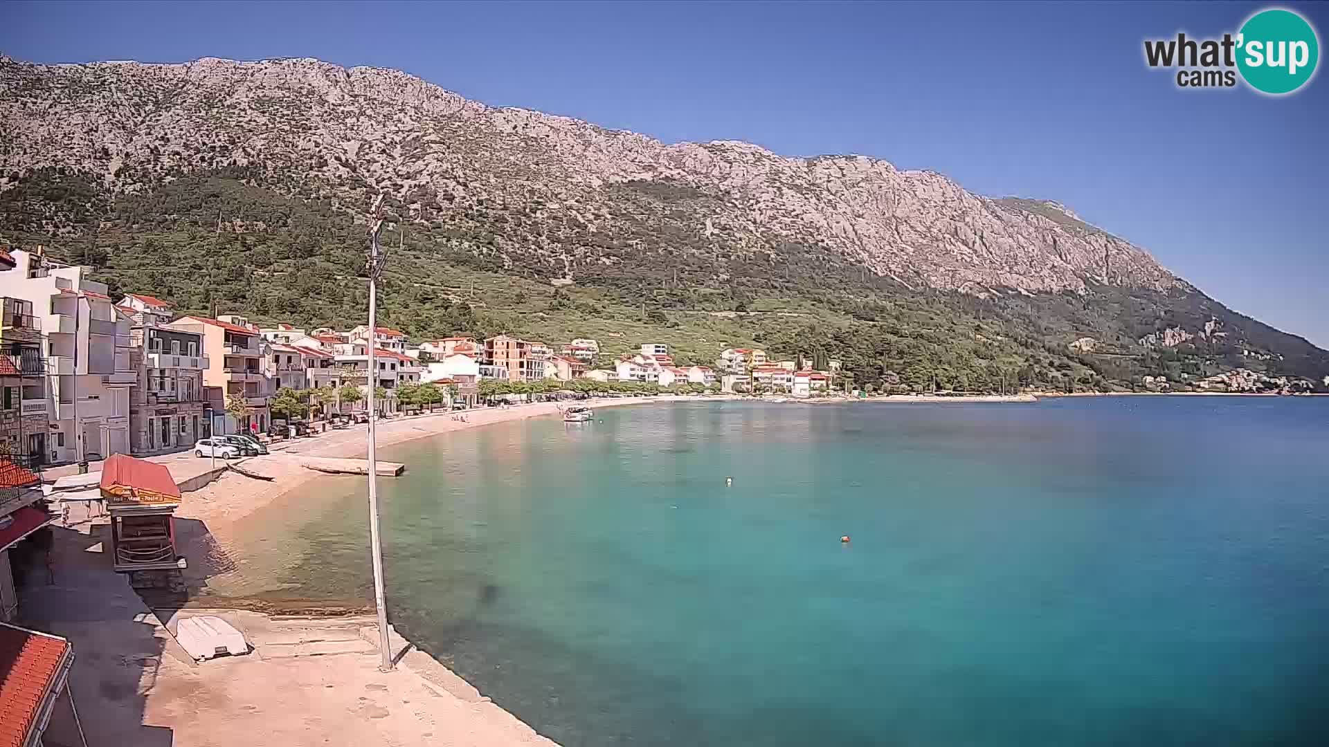 Spletna kamera Igrane – Osrednja plaža
