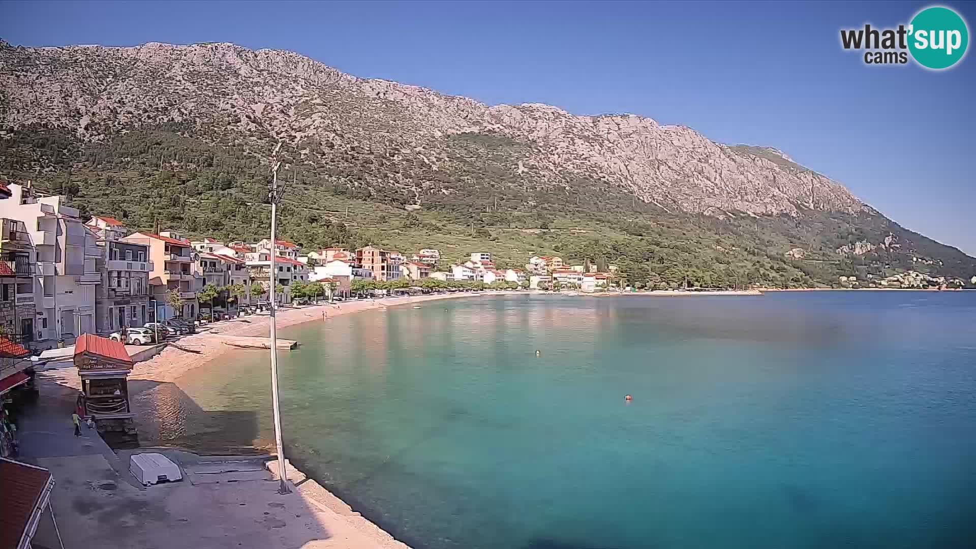 Spletna kamera Igrane – Osrednja plaža