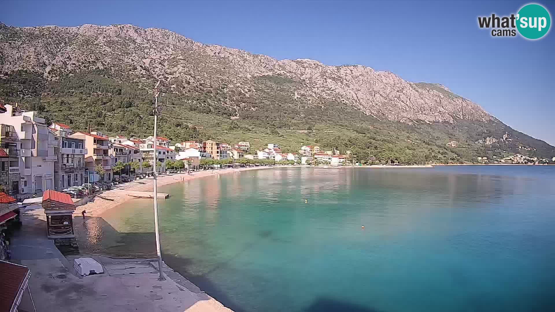 Web kamera Igrane – Središnja plaža