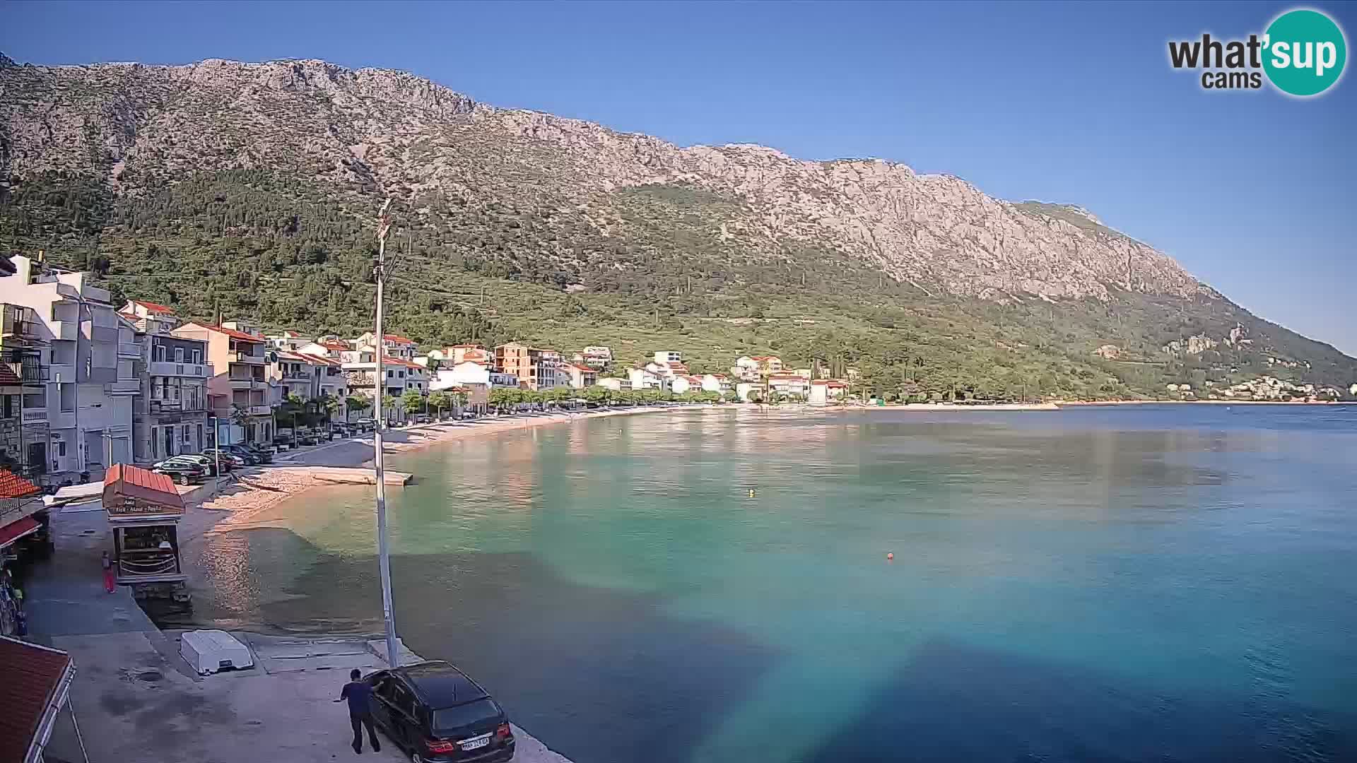 Spletna kamera Igrane – Osrednja plaža