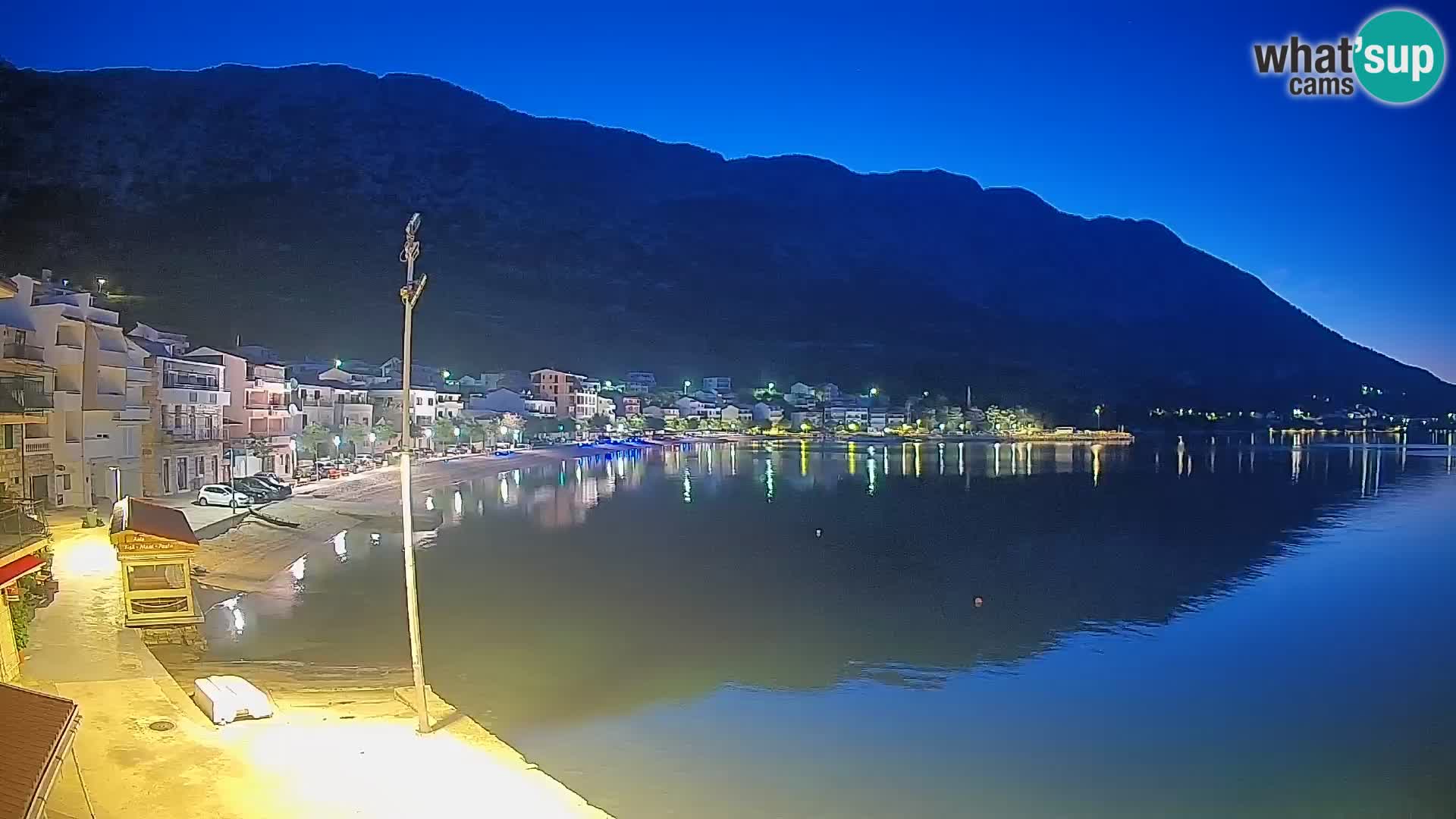 Spletna kamera Igrane – Osrednja plaža