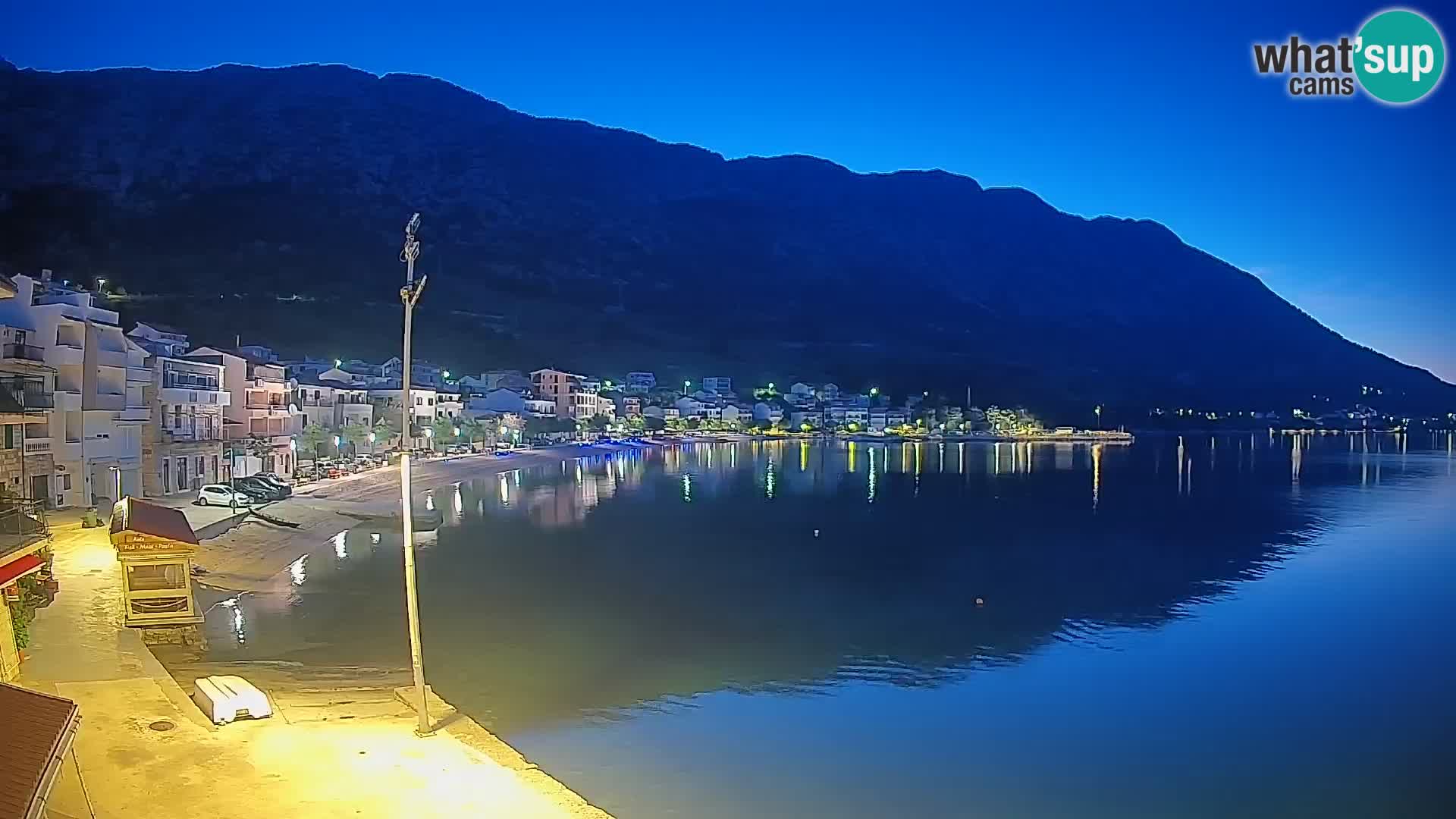 Spletna kamera Igrane – Osrednja plaža
