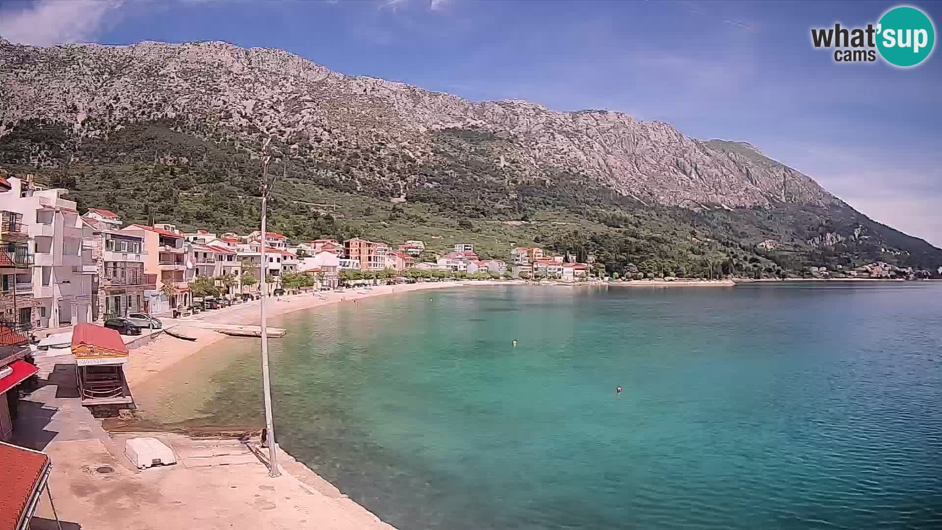 Web kamera Igrane – Središnja plaža