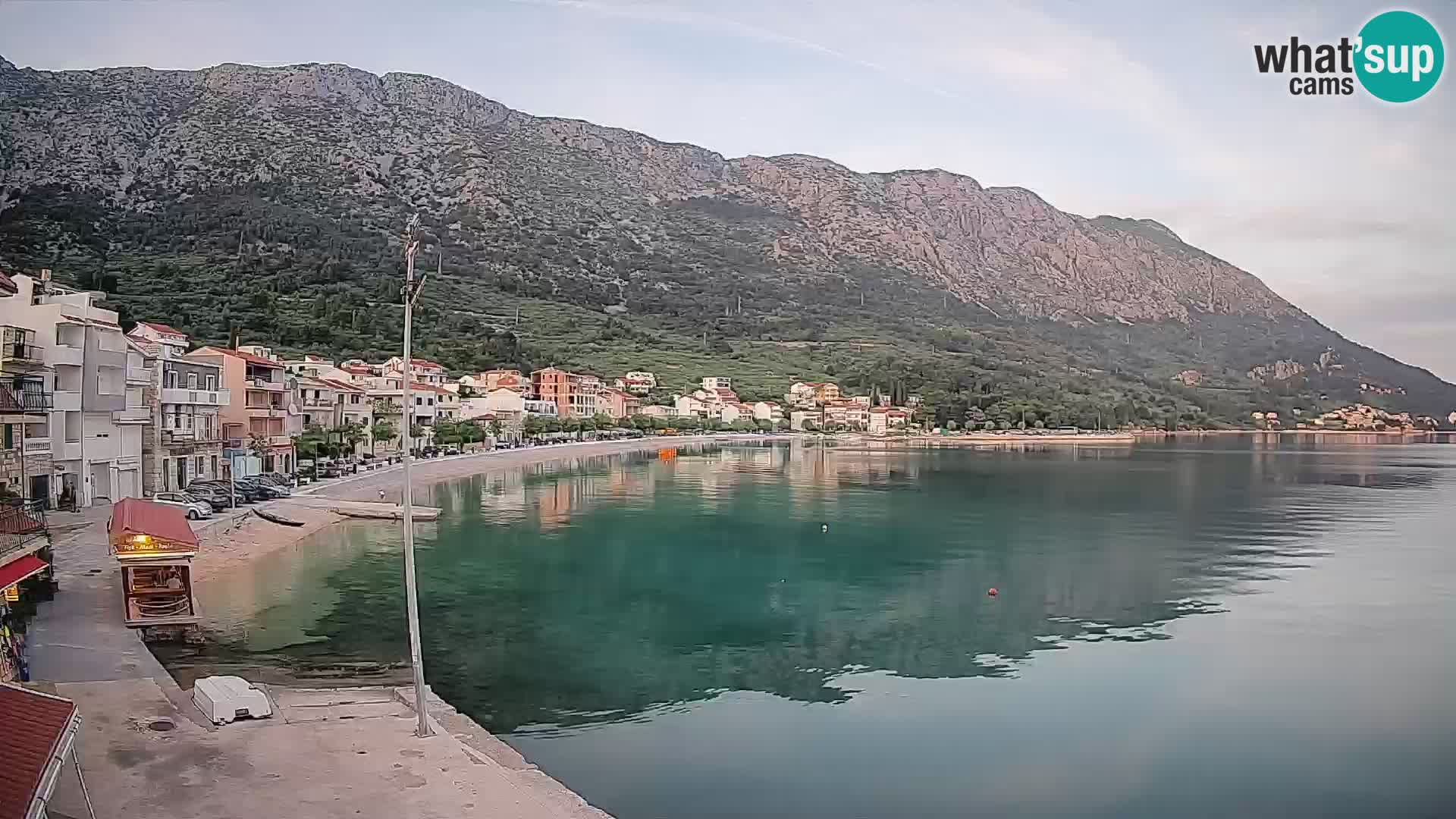 Spletna kamera Igrane – Osrednja plaža