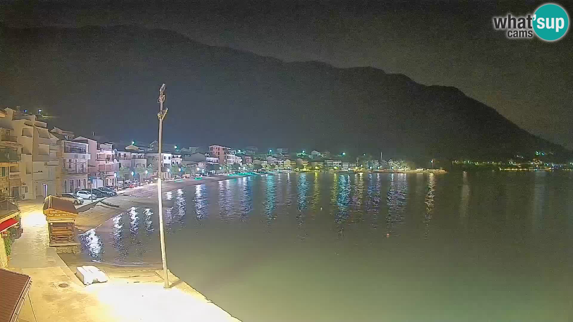 Web kamera Igrane – Središnja plaža