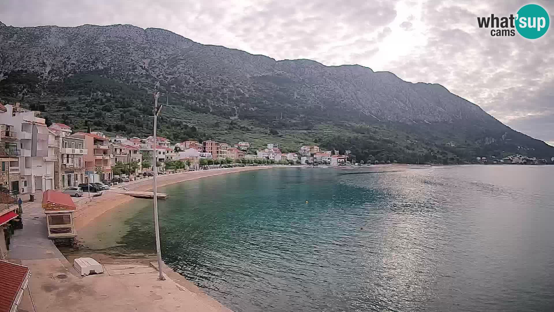 Web kamera Igrane – Središnja plaža