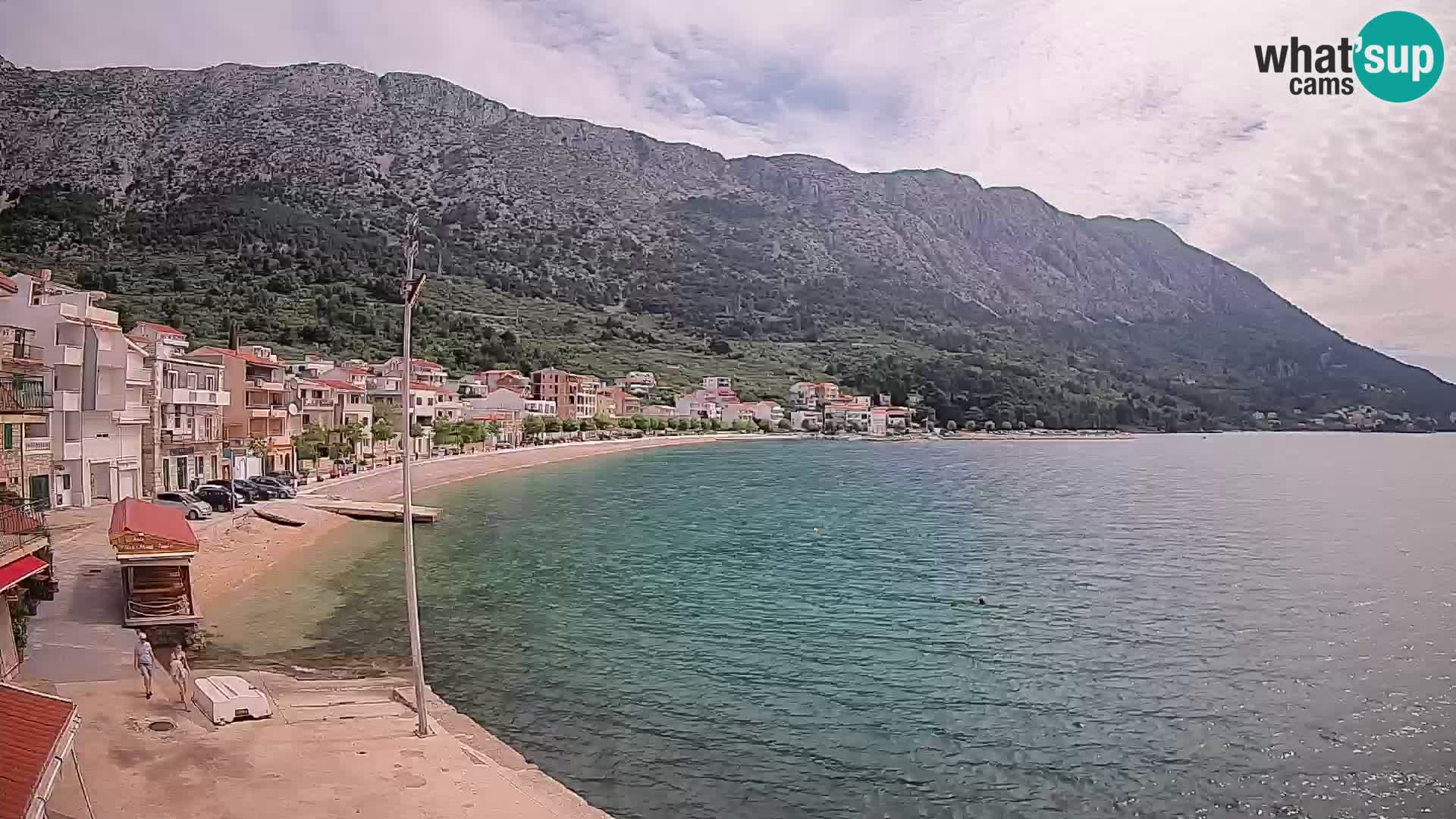 Web kamera Igrane – Središnja plaža