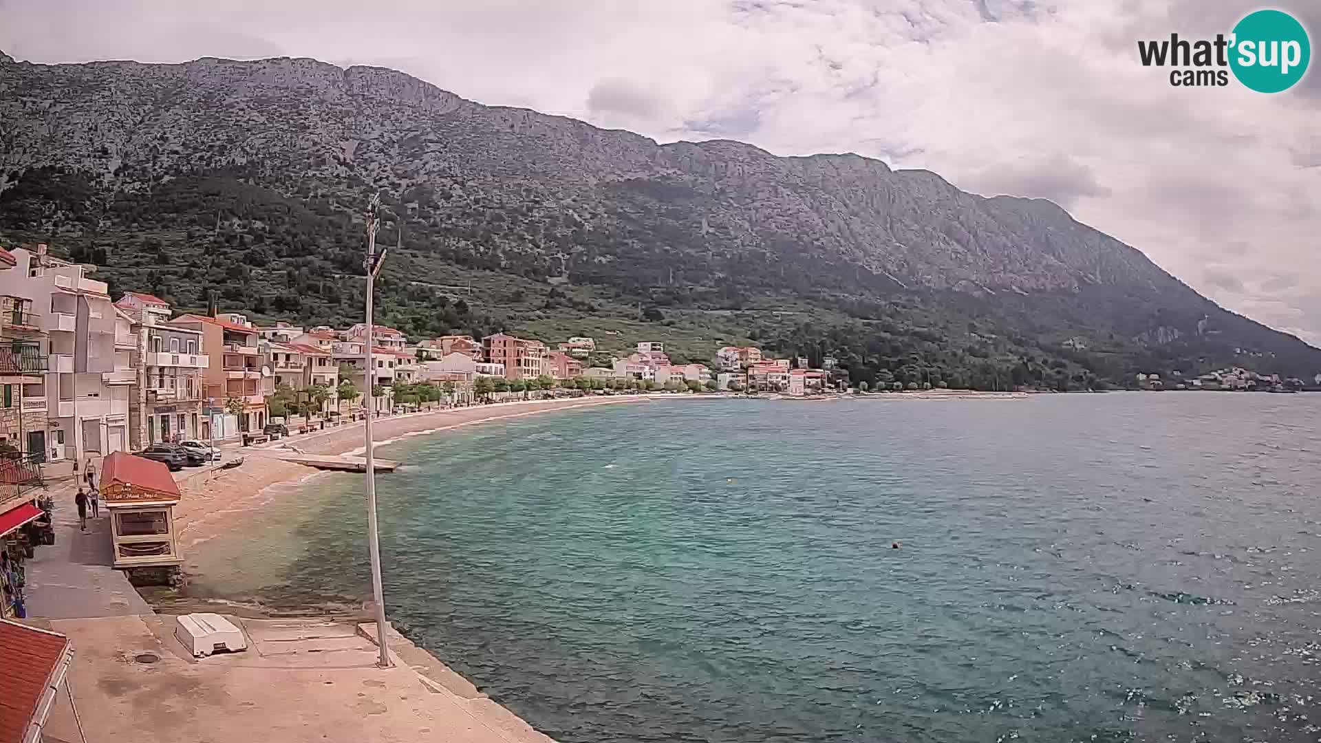 Web kamera Igrane – Središnja plaža
