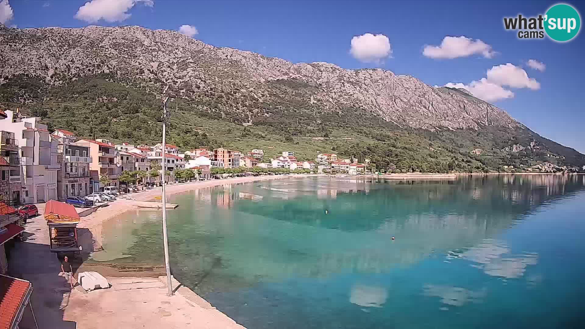 Web kamera Igrane – Središnja plaža