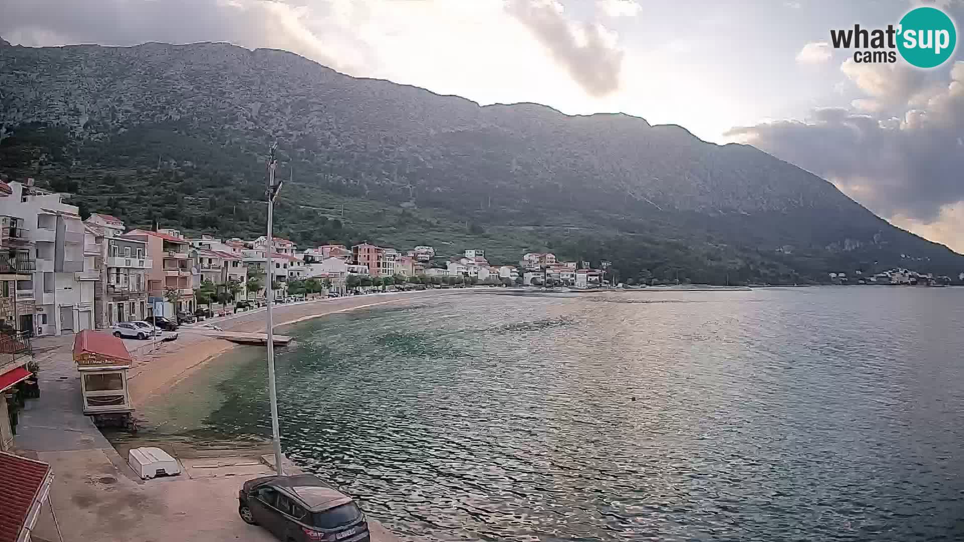 Spletna kamera Igrane – Osrednja plaža