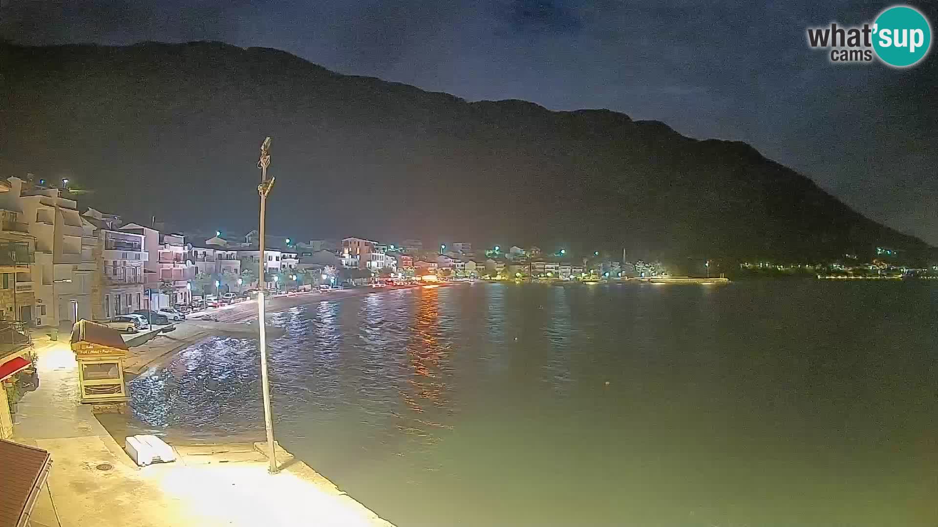 Spletna kamera Igrane – Osrednja plaža