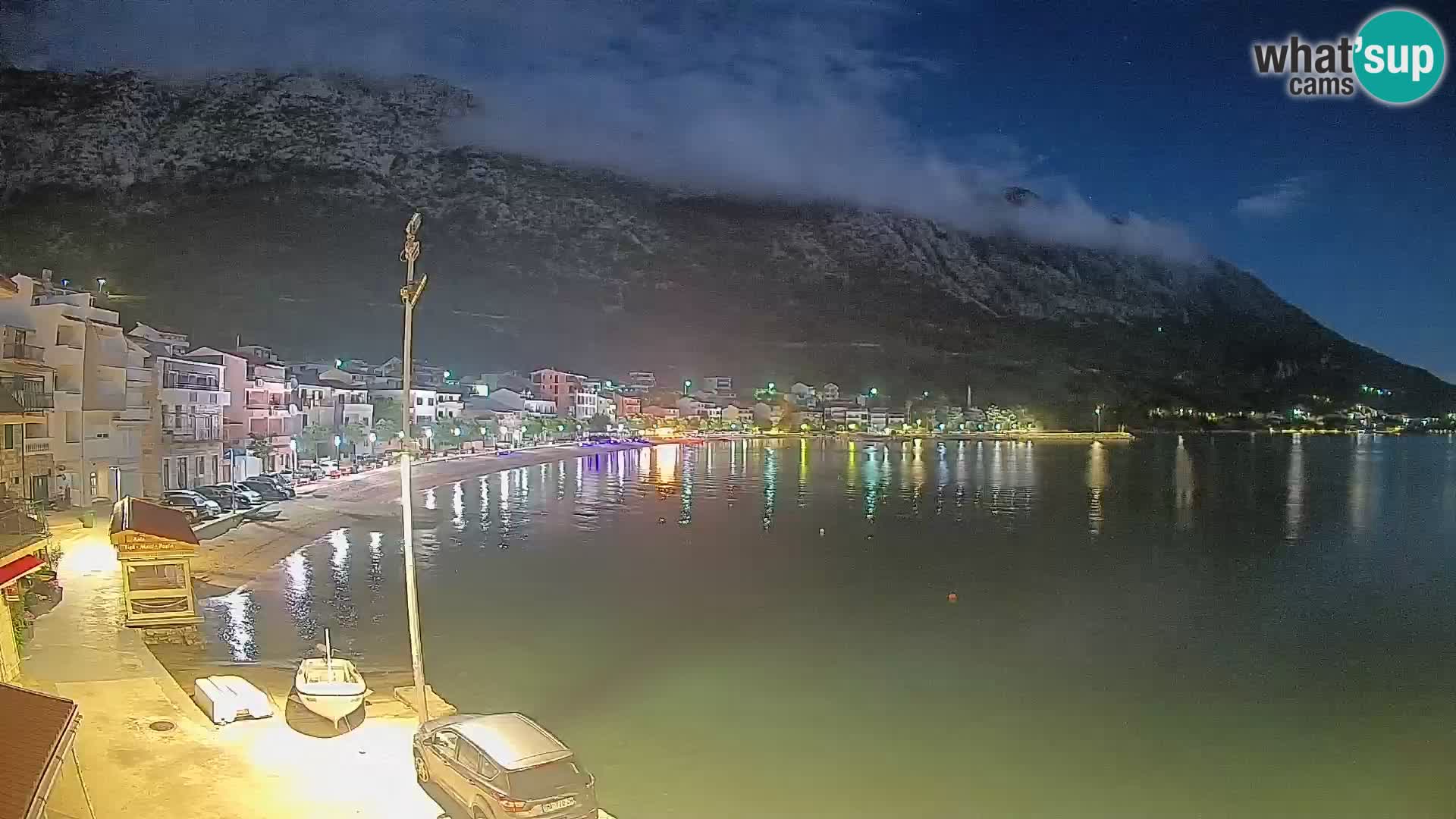 Spletna kamera Igrane – Osrednja plaža