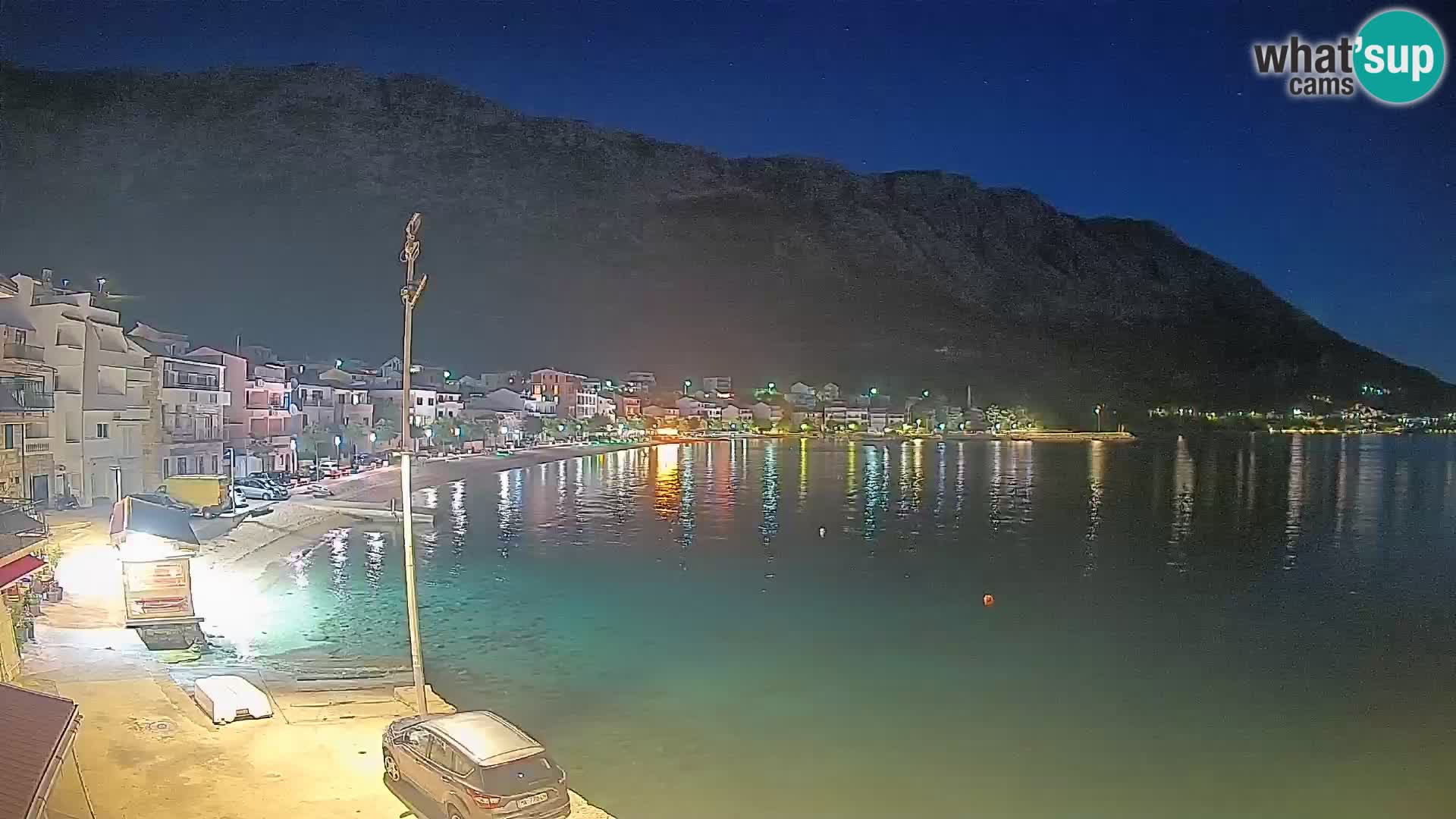 Spletna kamera Igrane – Osrednja plaža