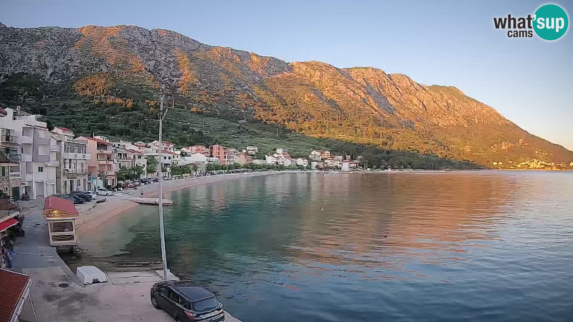 Spletna kamera Igrane – Osrednja plaža