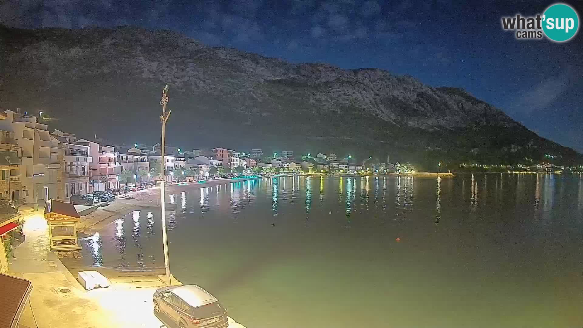 Spletna kamera Igrane – Osrednja plaža