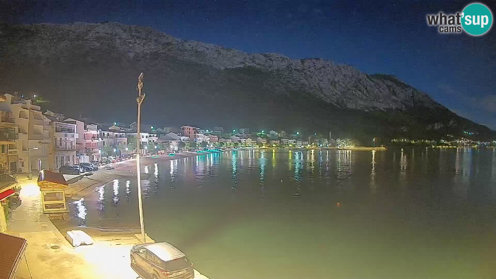 Spletna kamera Igrane – Osrednja plaža