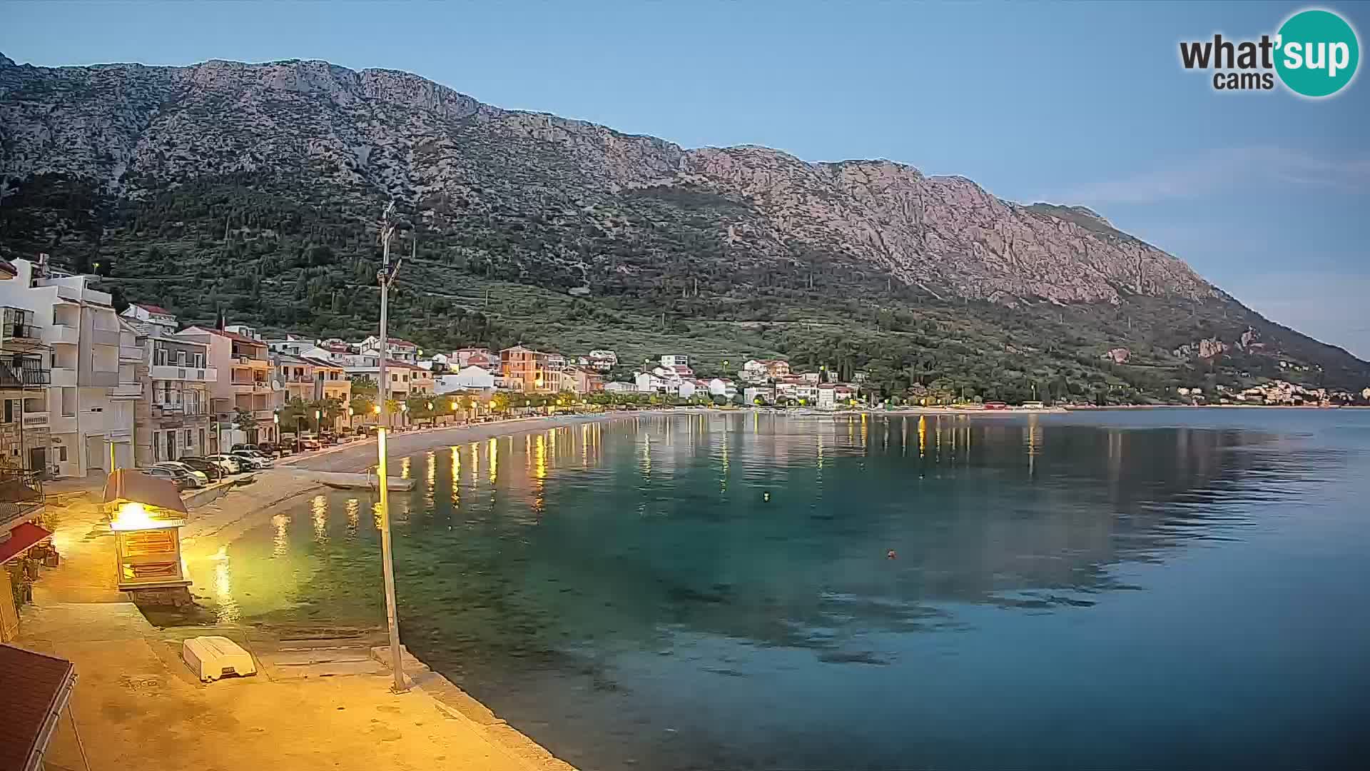 Spletna kamera Igrane – Osrednja plaža