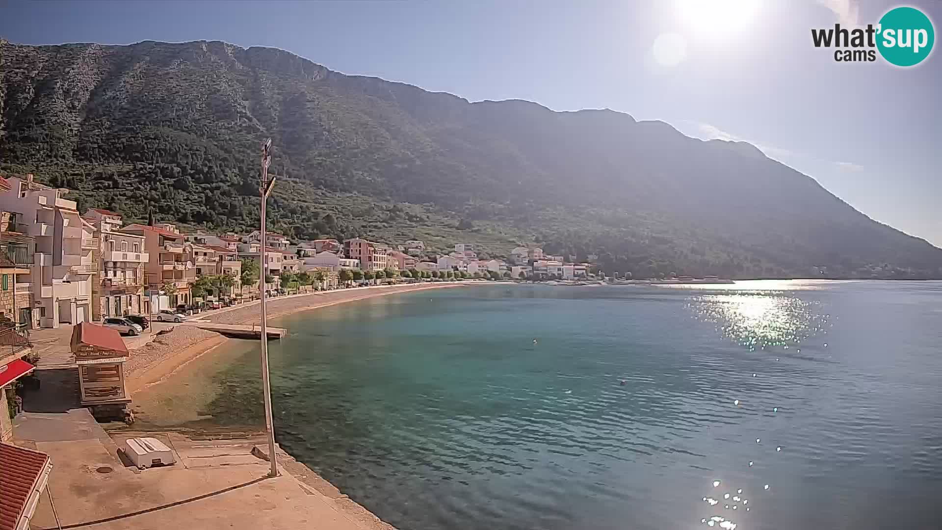 Spletna kamera Igrane – Osrednja plaža