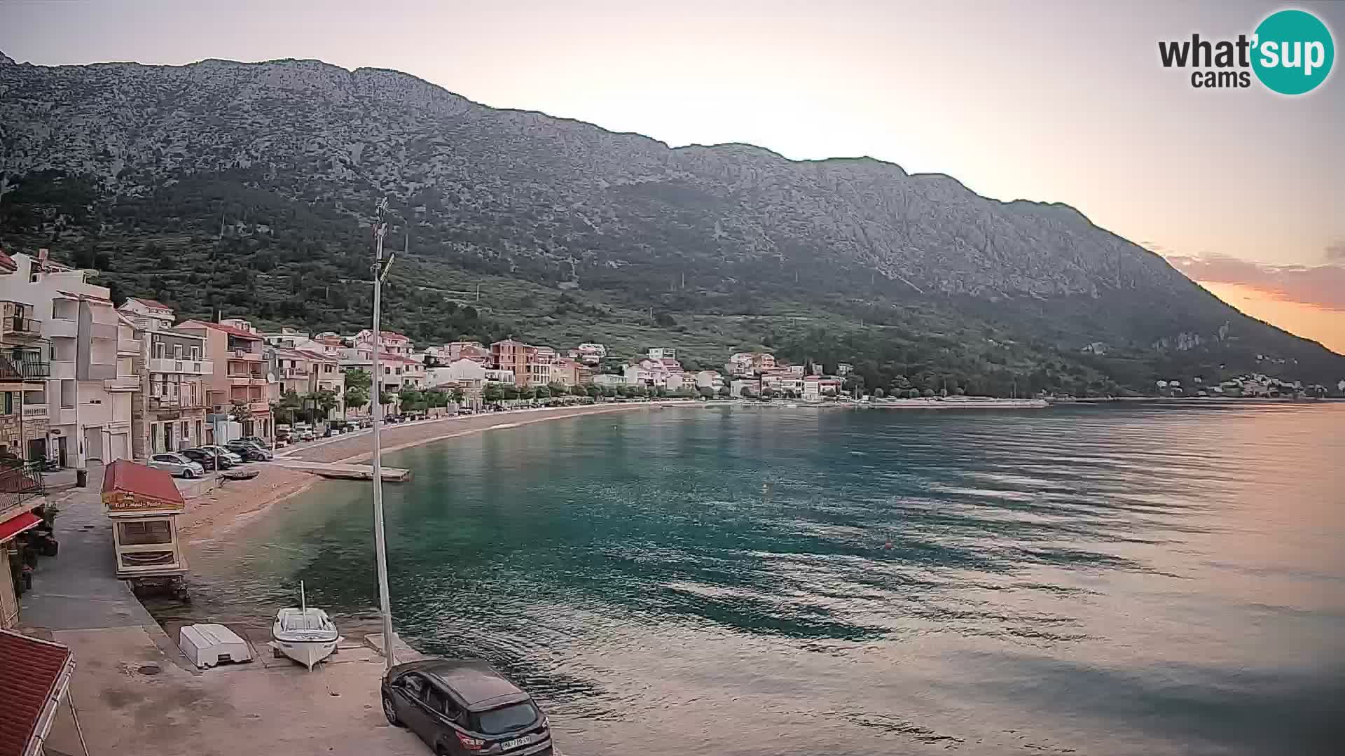 Spletna kamera Igrane – Osrednja plaža