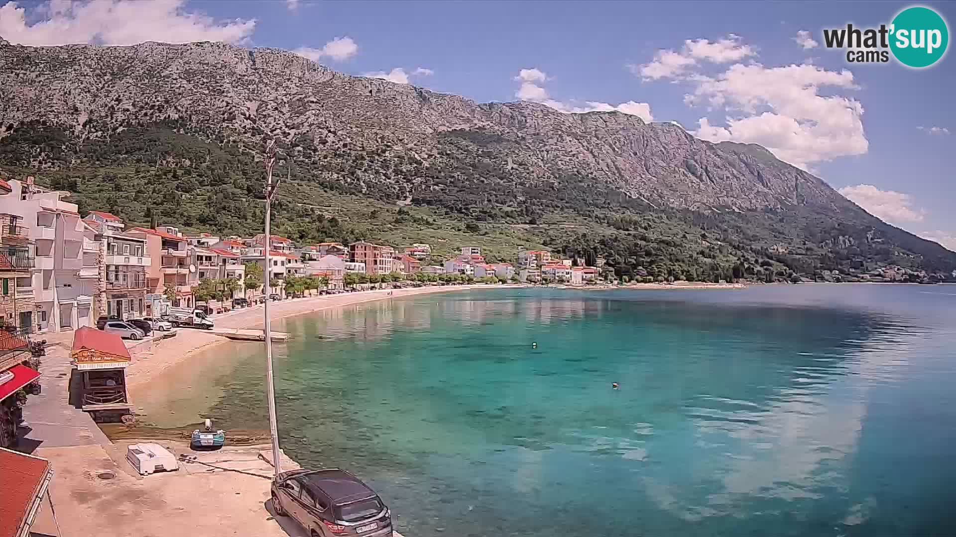 Web kamera Igrane – Središnja plaža