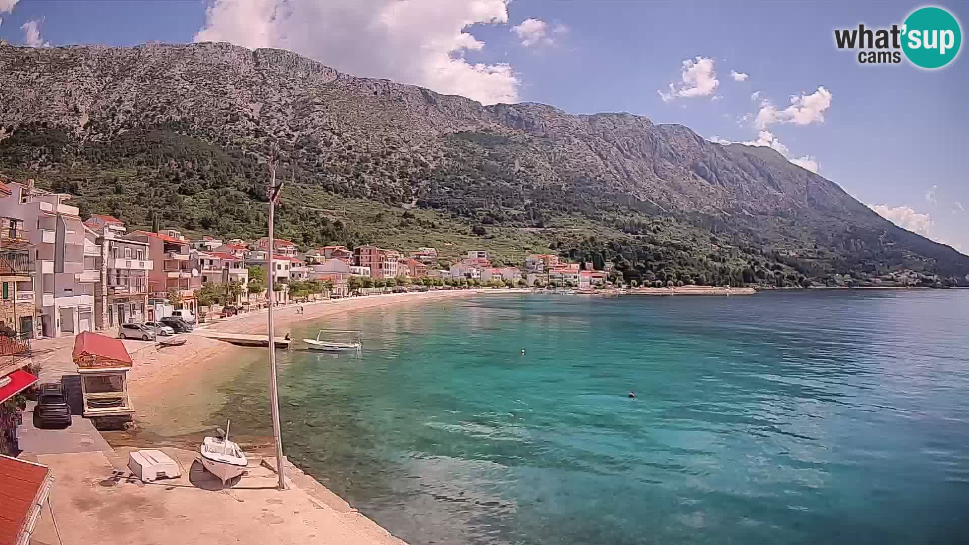 Spletna kamera Igrane – Osrednja plaža