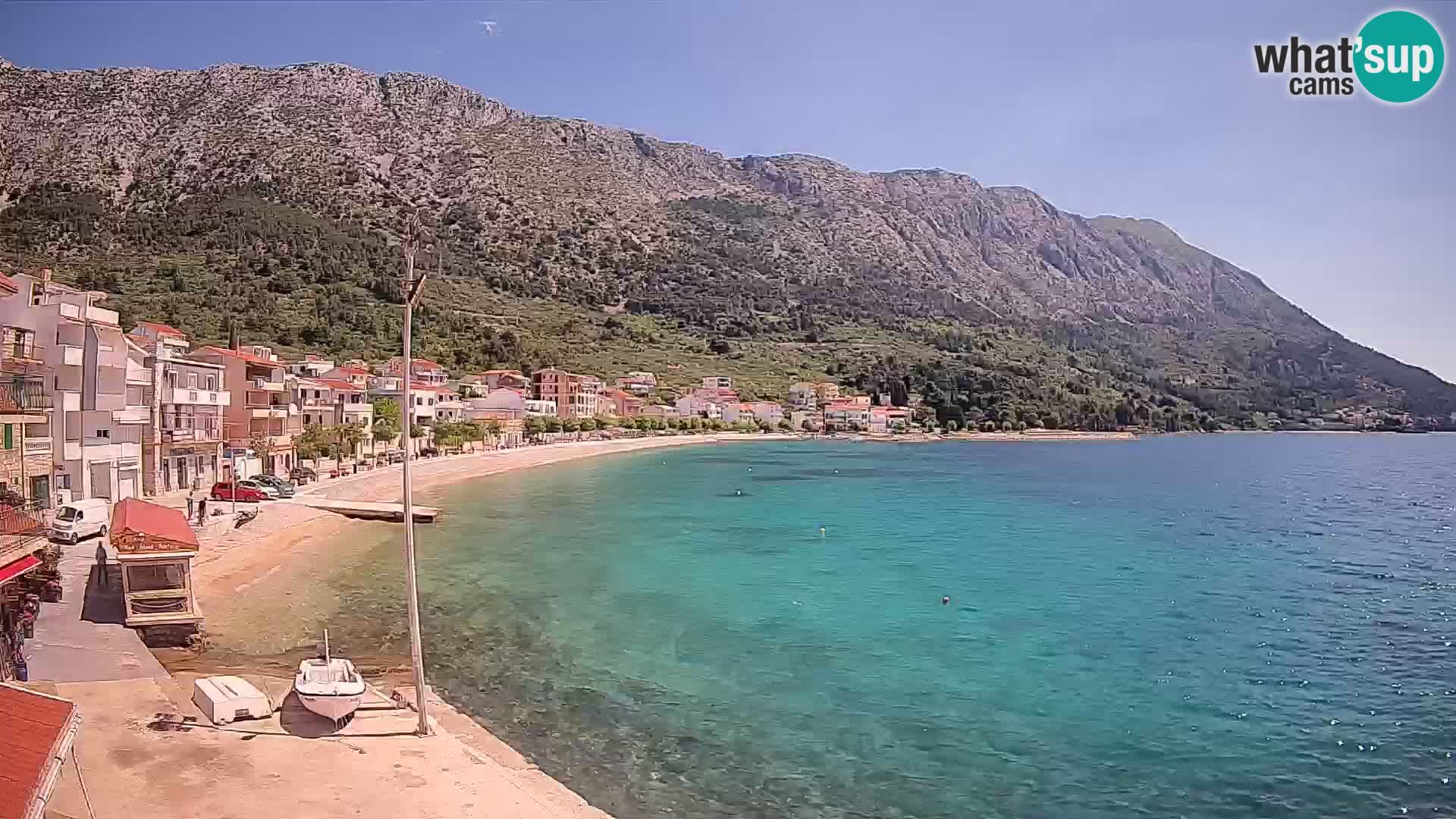 Spletna kamera Igrane – Osrednja plaža