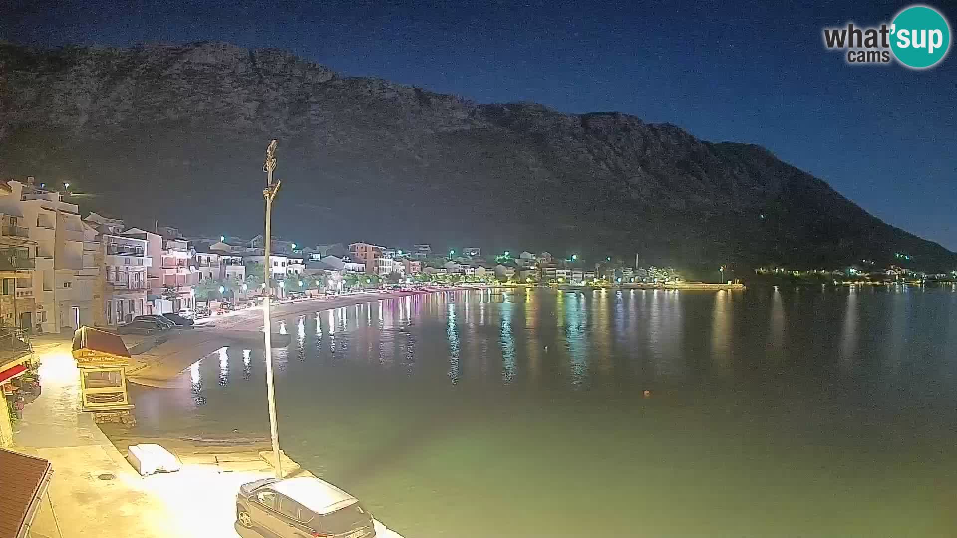 Spletna kamera Igrane – Osrednja plaža