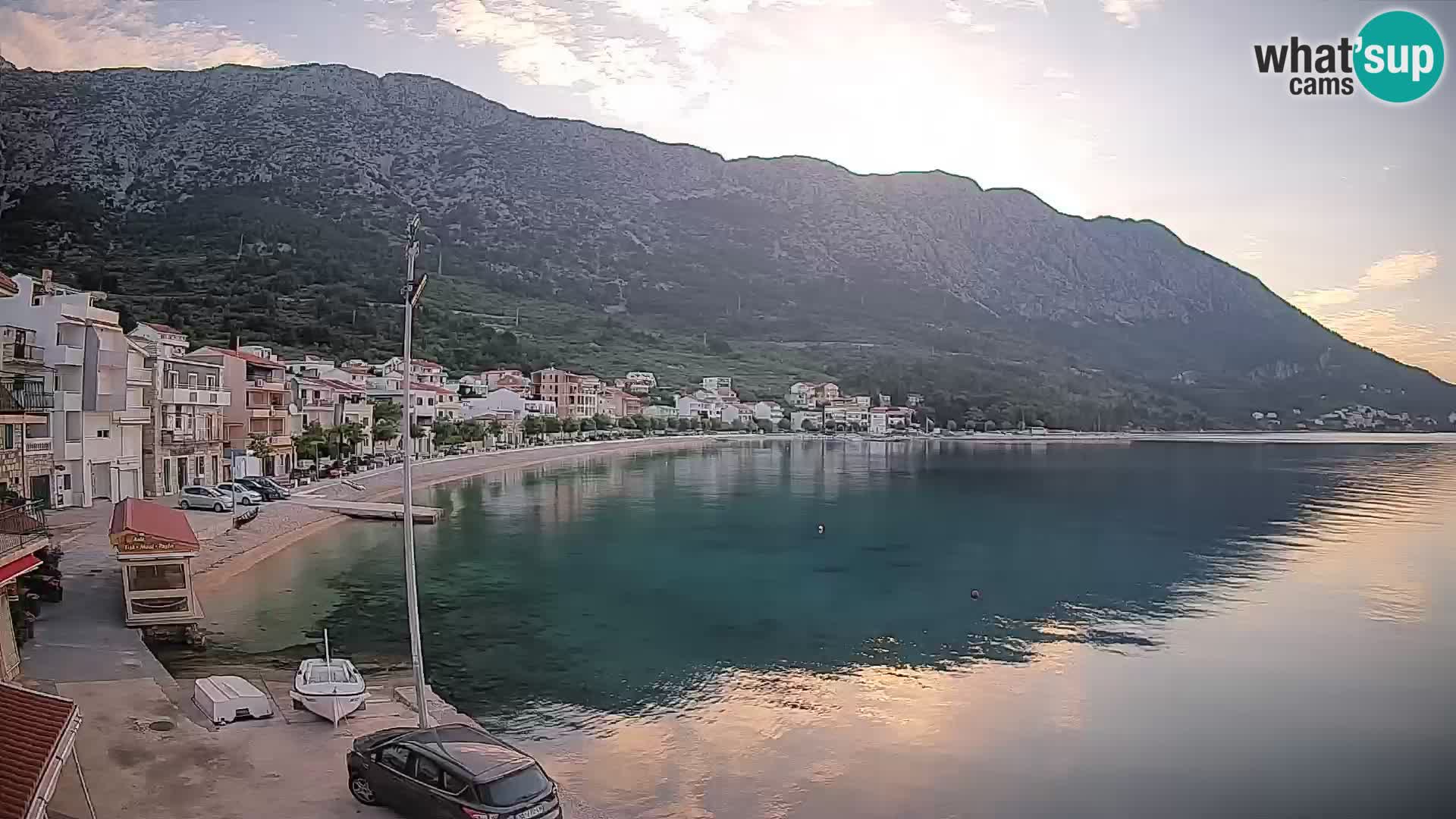 Web kamera Igrane – Središnja plaža