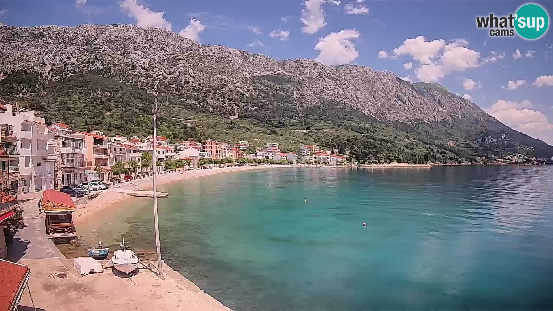 Spletna kamera Igrane – Osrednja plaža