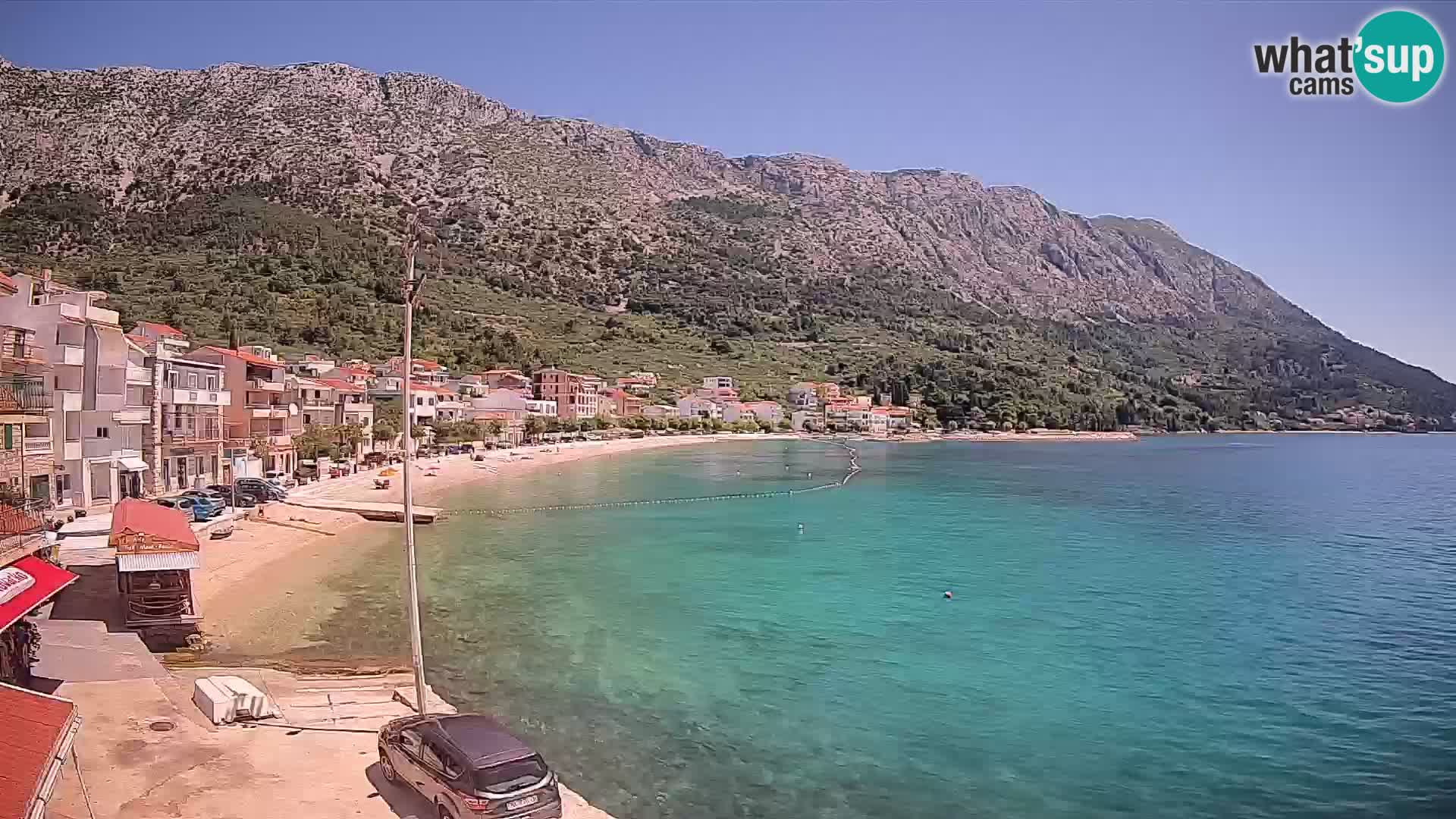 Web kamera Igrane – Središnja plaža