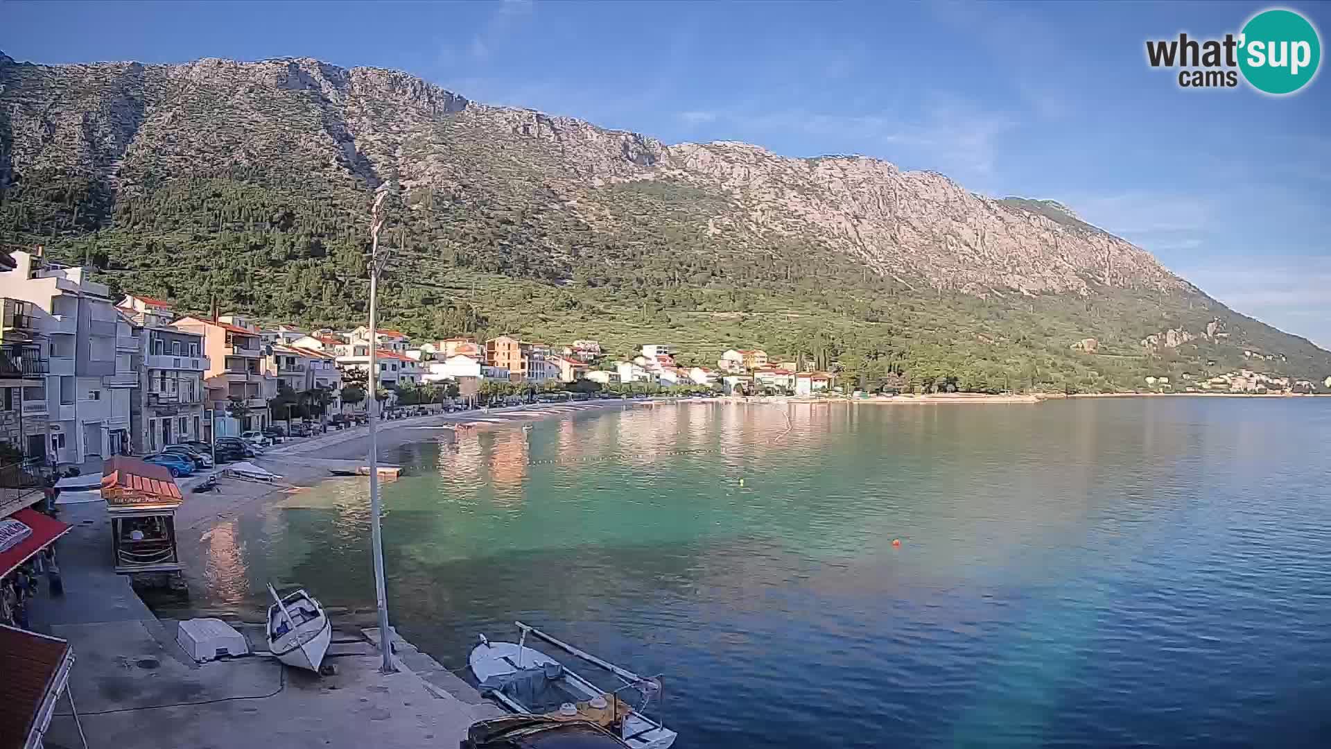 Spletna kamera Igrane – Osrednja plaža