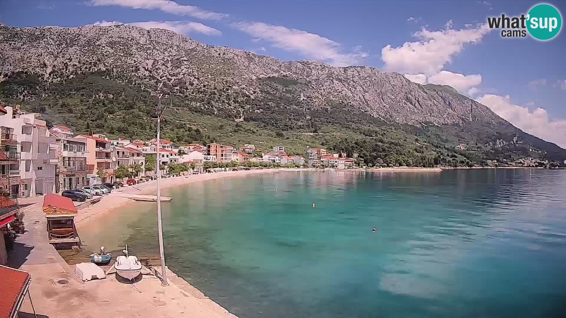 Web kamera Igrane – Središnja plaža