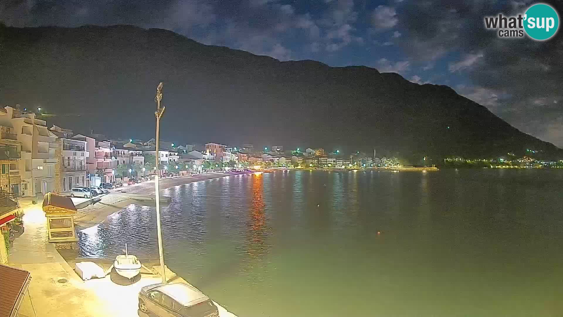 Spletna kamera Igrane – Osrednja plaža