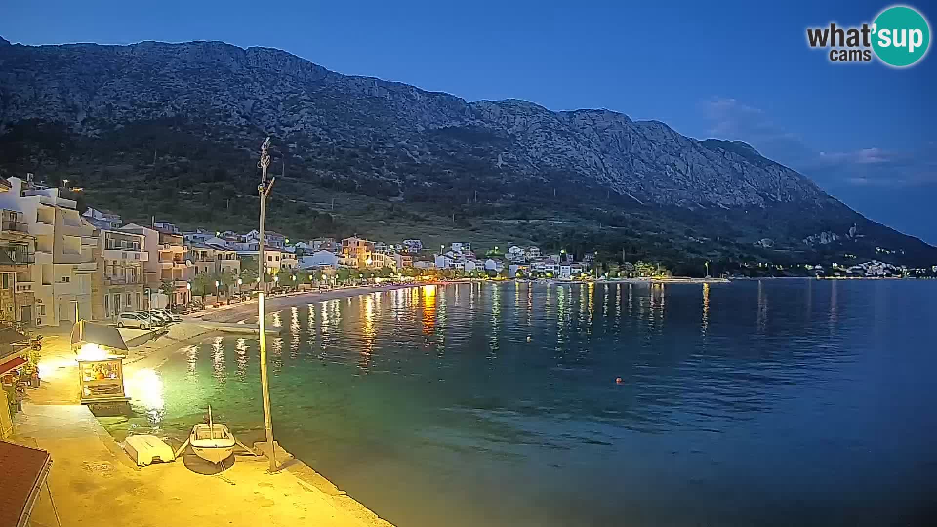 Web kamera Igrane – Središnja plaža