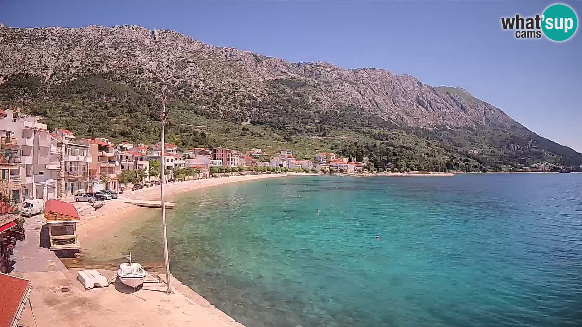 Web kamera Igrane – Središnja plaža