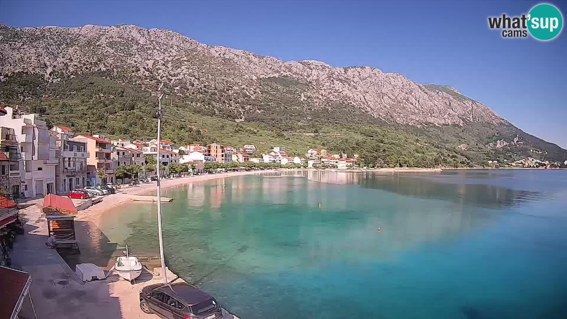 Web kamera Igrane – Središnja plaža
