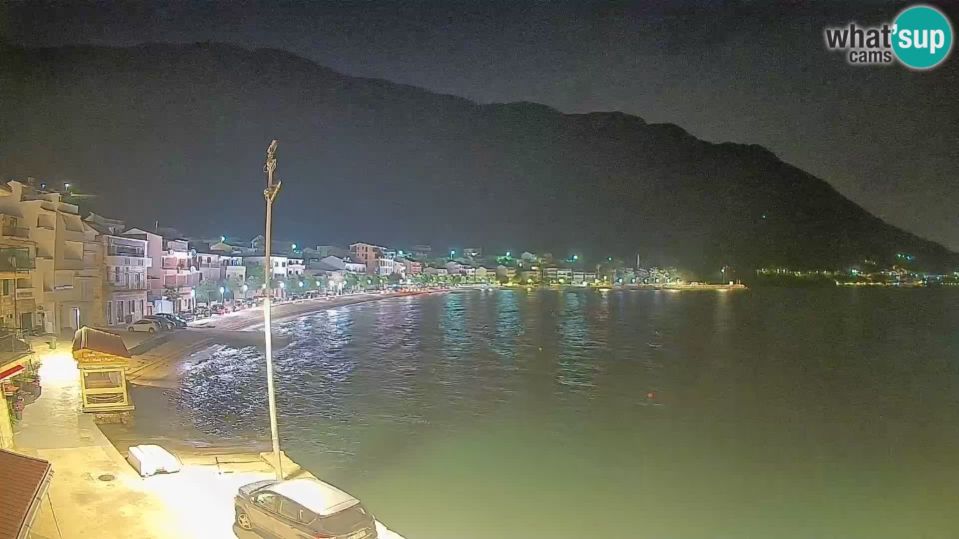 Spletna kamera Igrane – Osrednja plaža