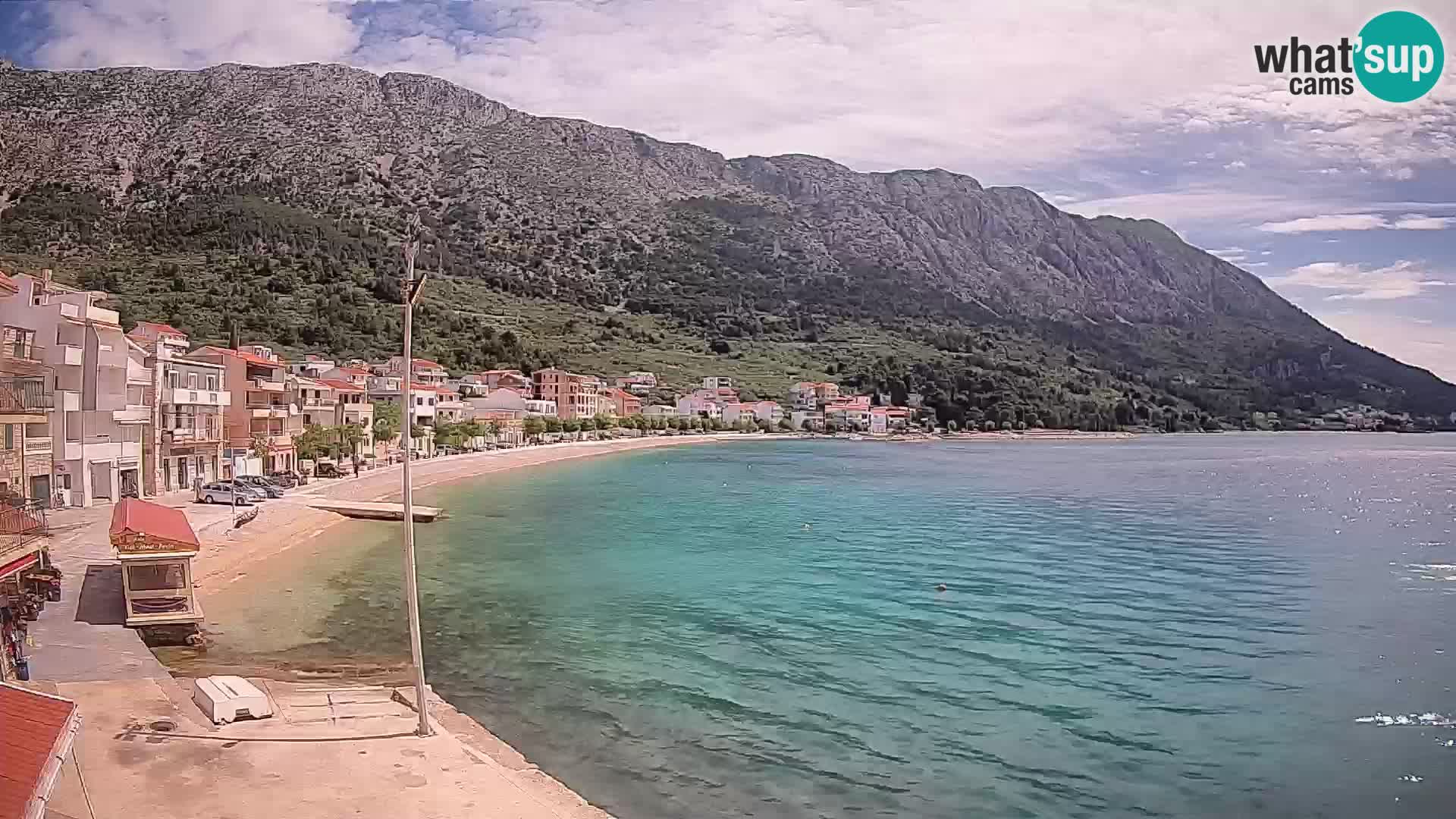 Spletna kamera Igrane – Osrednja plaža