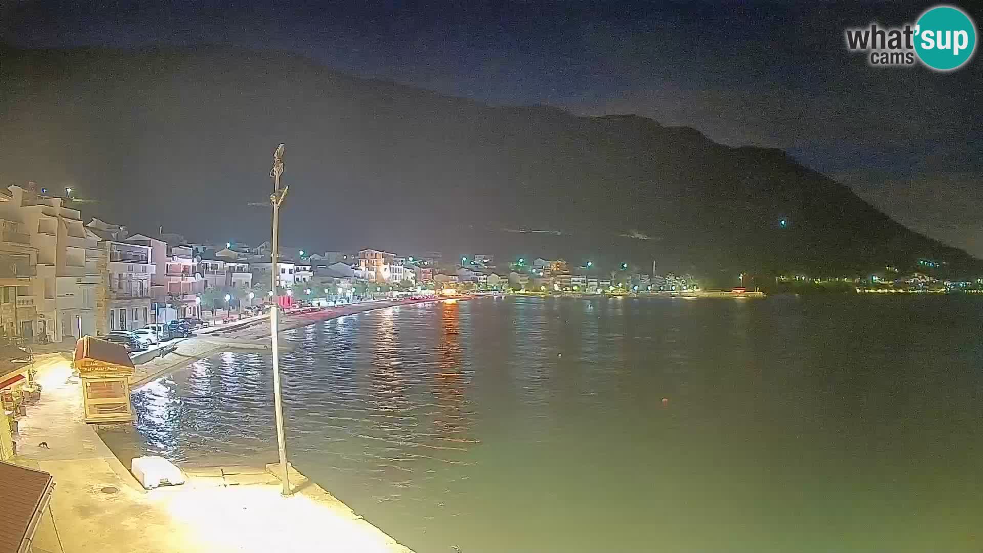 Web kamera Igrane – Središnja plaža