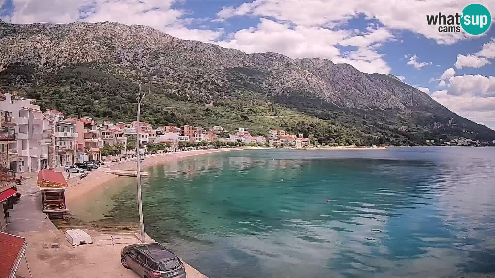 Spletna kamera Igrane – Osrednja plaža