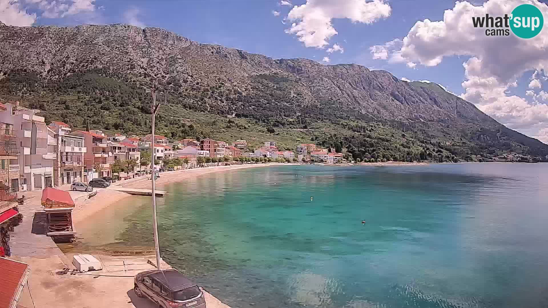 Spletna kamera Igrane – Osrednja plaža