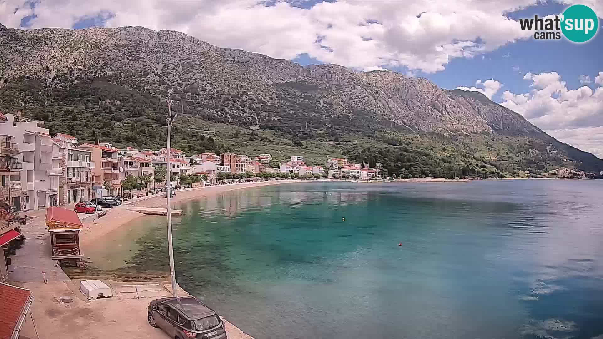 Spletna kamera Igrane – Osrednja plaža
