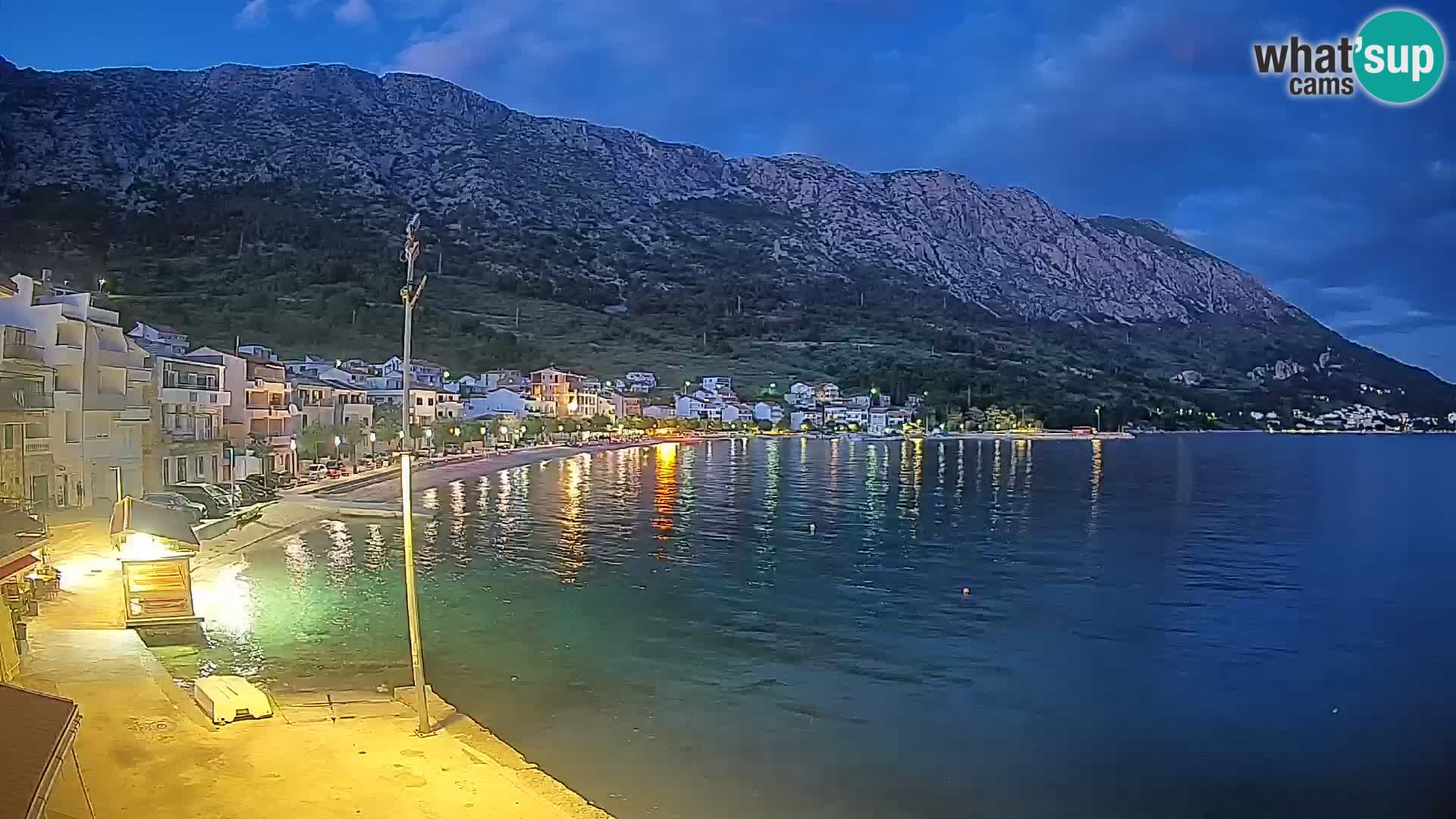 Spletna kamera Igrane – Osrednja plaža