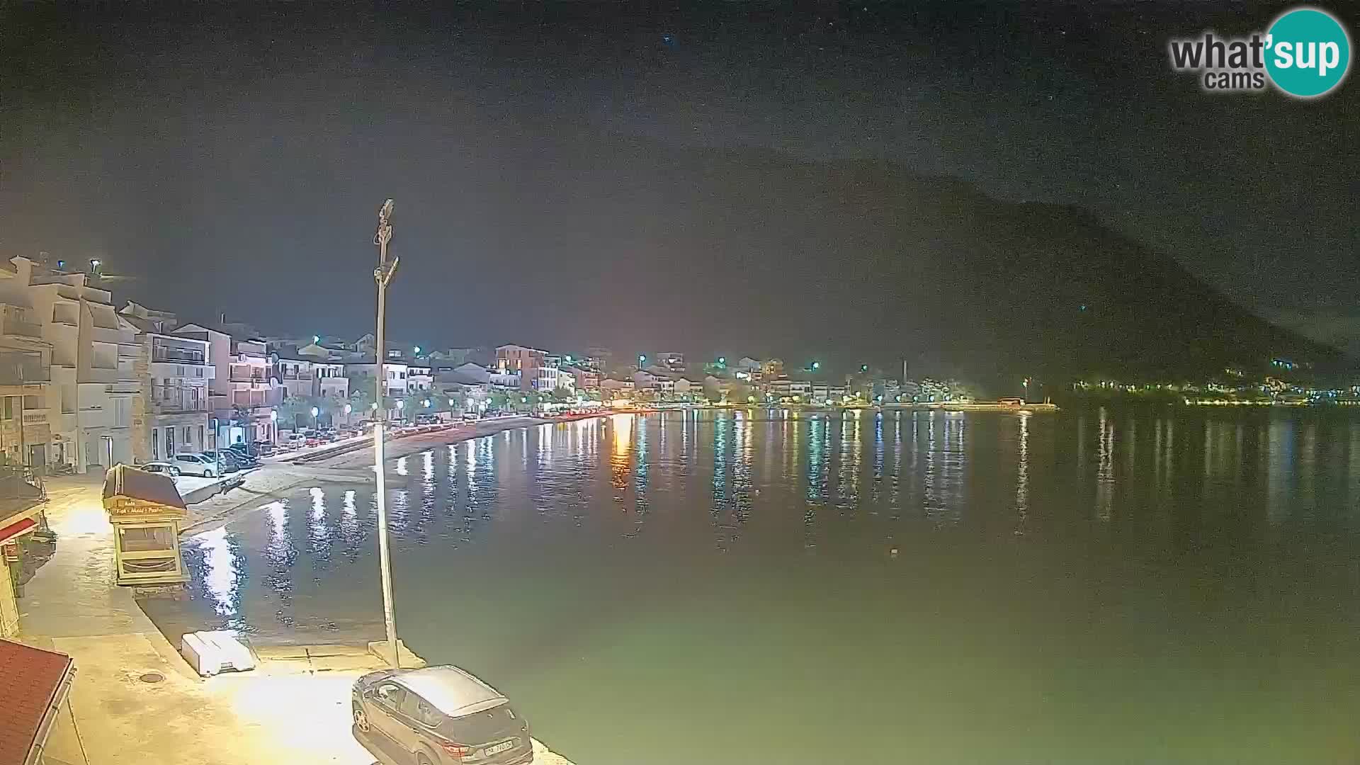 Web kamera Igrane – Središnja plaža