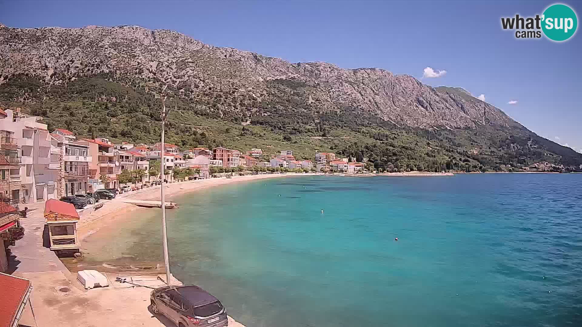Web kamera Igrane – Središnja plaža