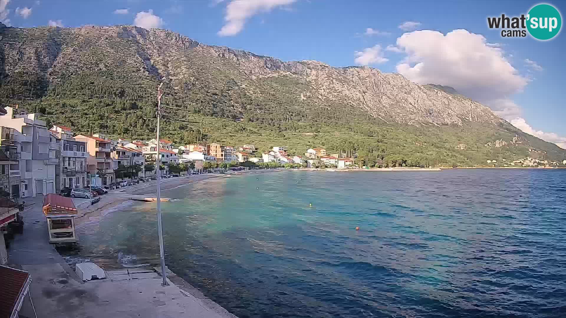 Web kamera Igrane – Središnja plaža